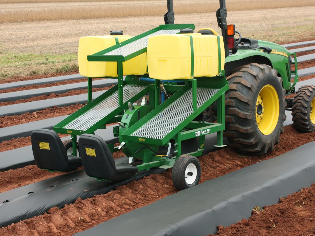 Rainflo Transplanter 1270 with double water tanks and super planting